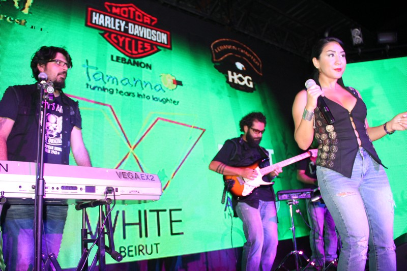 Harley-Davidson & Tamanna at White